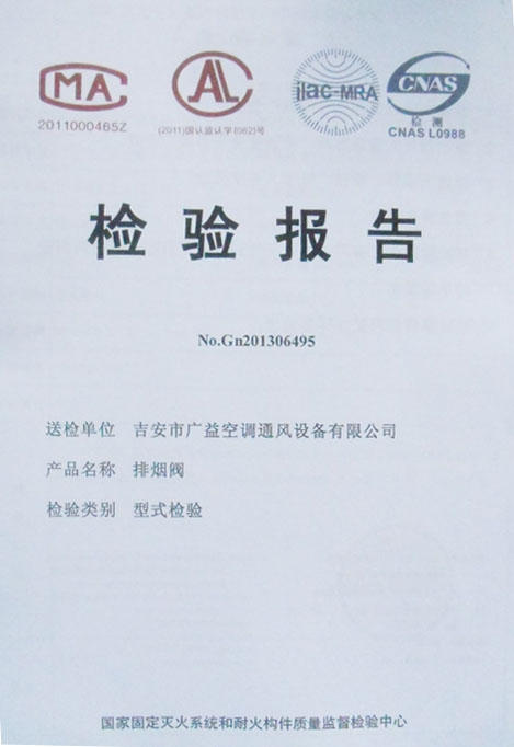 檢驗(yàn)報告